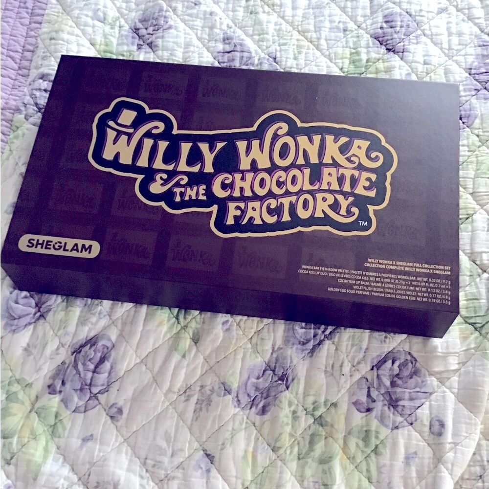 Willy Wonka The Chocolate Factory SheGlam Box Eyeshadow, Lip Kits, Blush New